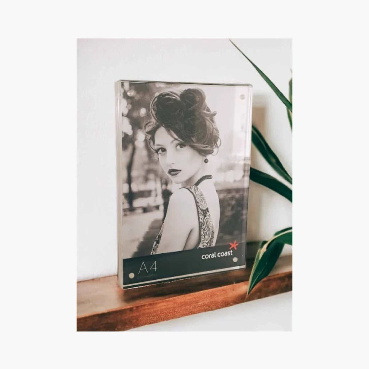 Magnetic Acrylic Block Photo Frame