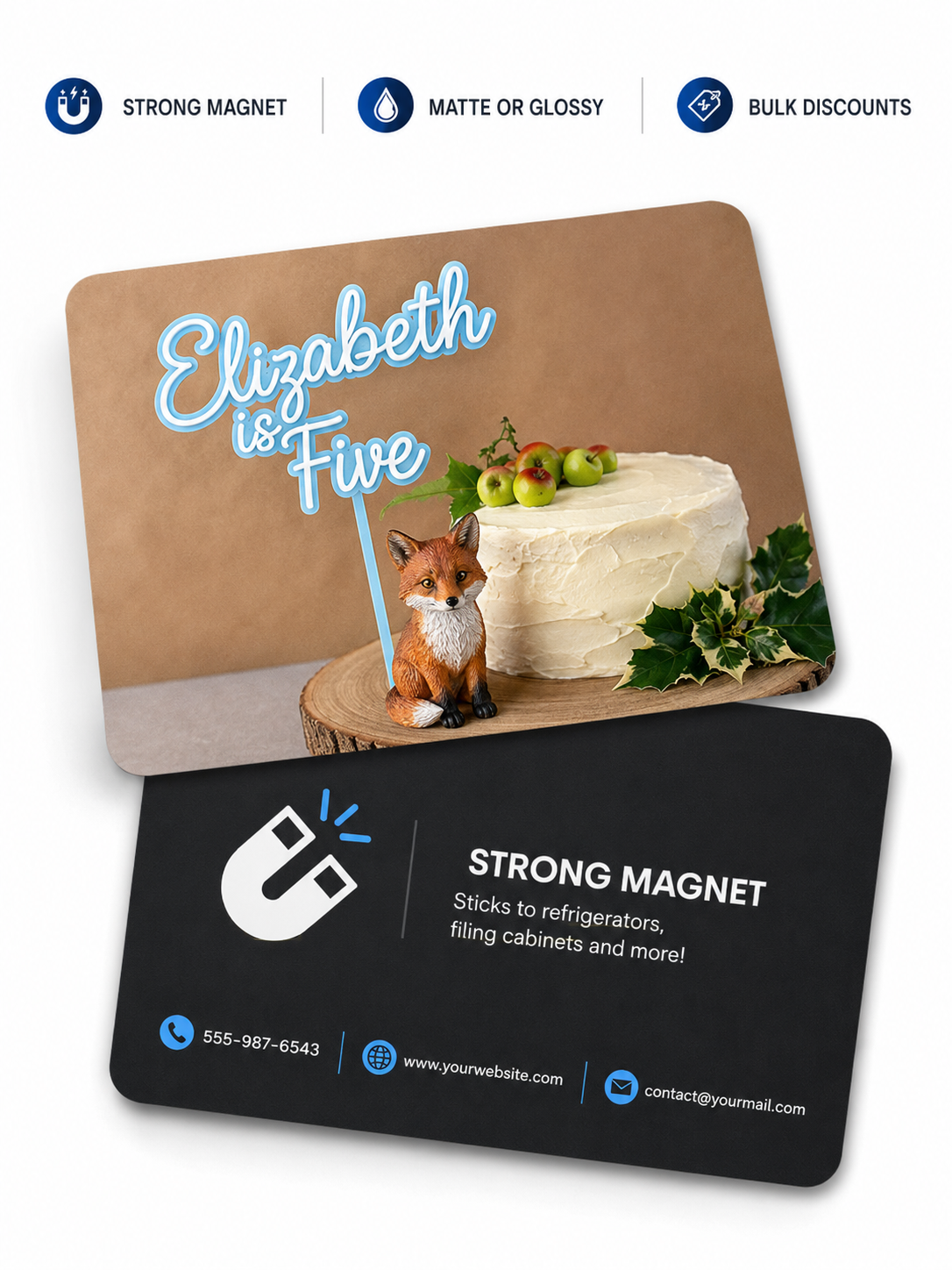Business Card Magnet