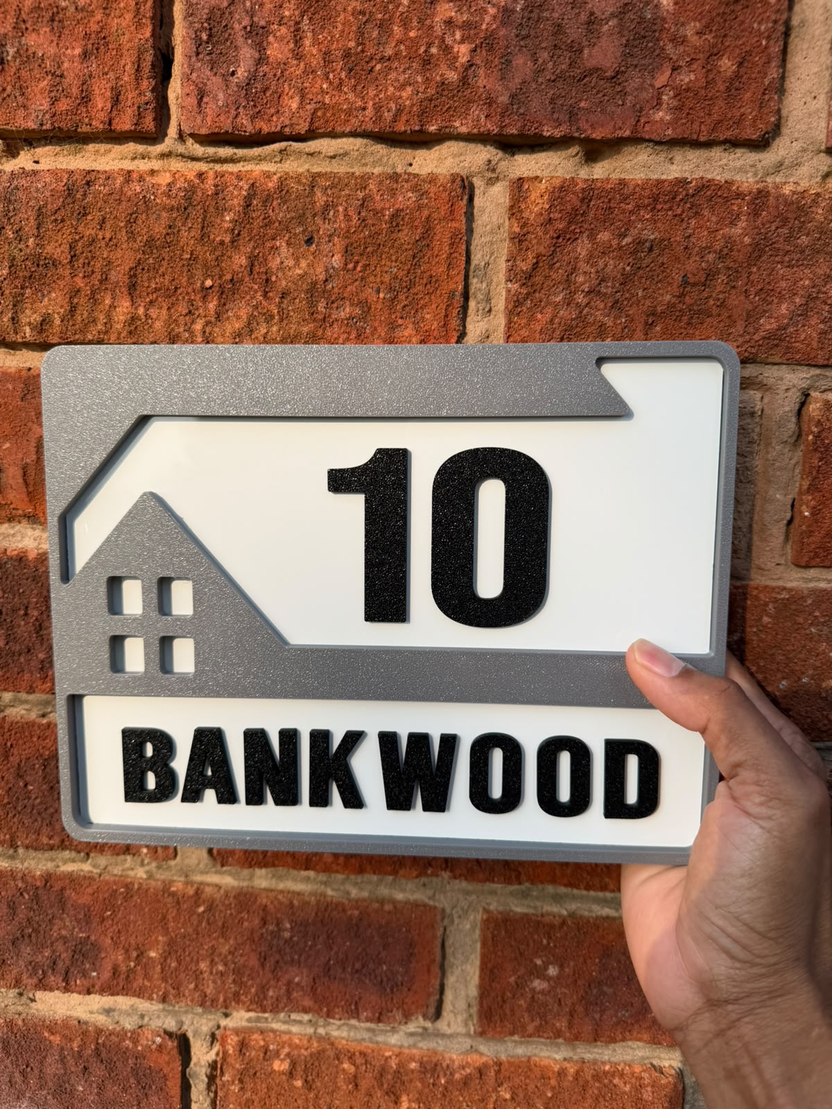 House Sign with Door Number