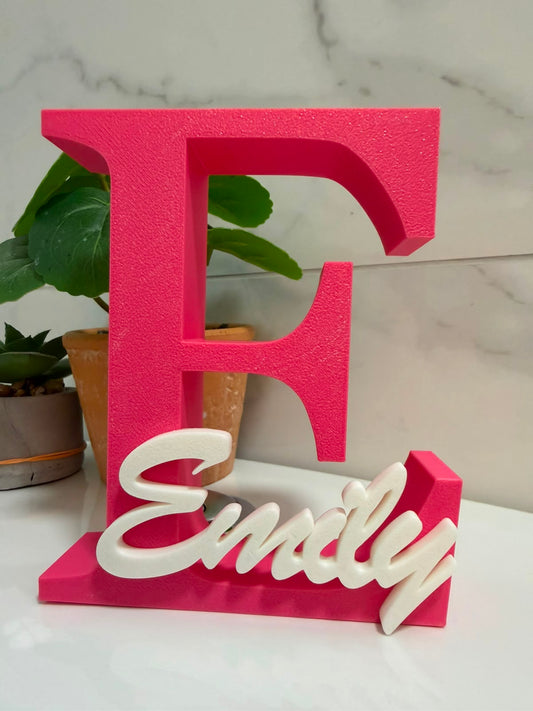 3D Letter Name