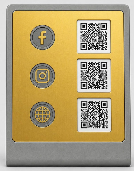 Personalised QR Code Stand