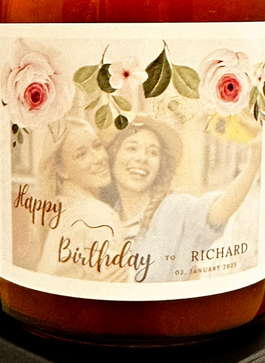 Personalized Candle