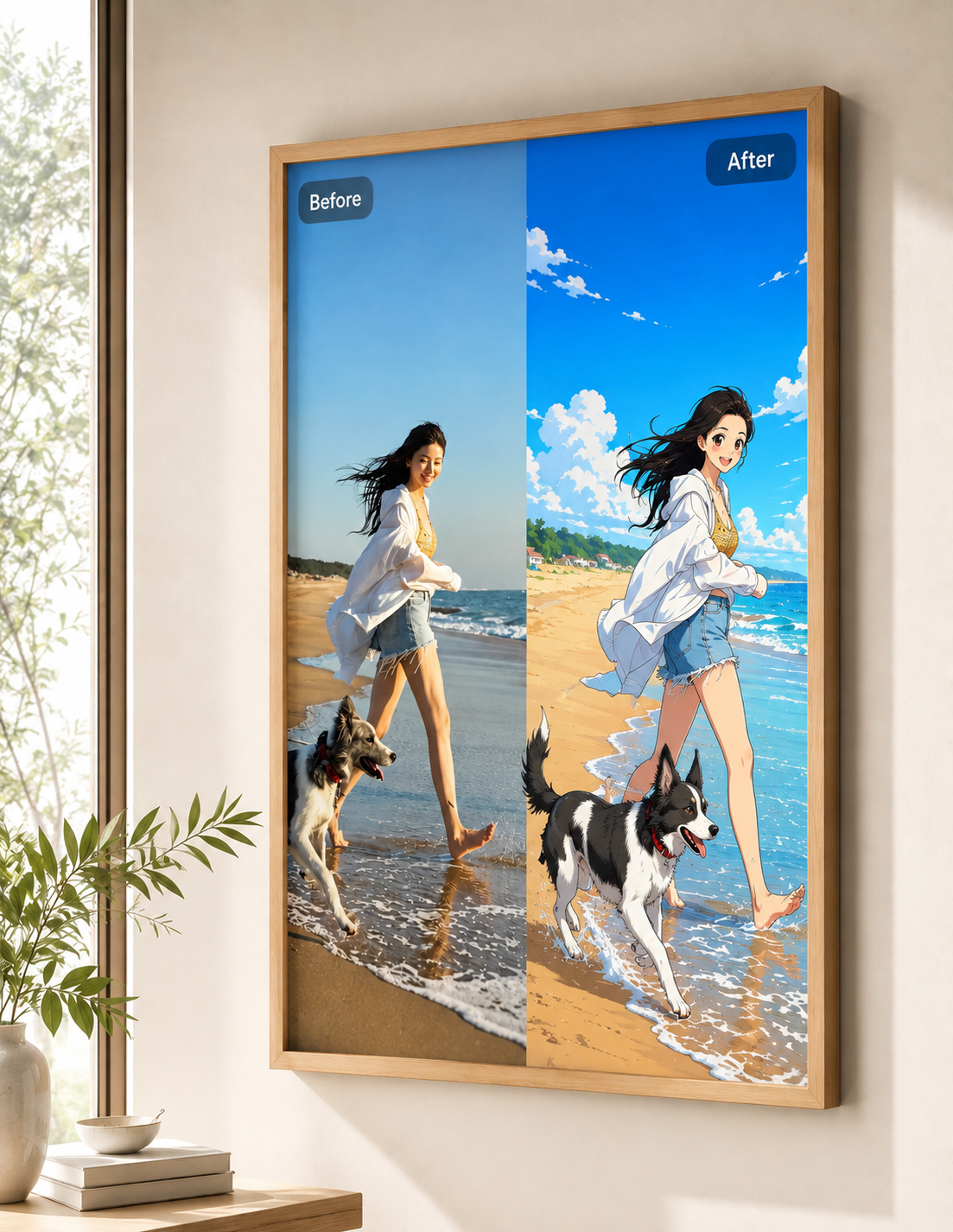 Custom Anime Style Family
