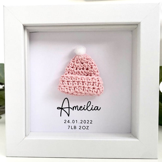Personalised Baby Date Frame