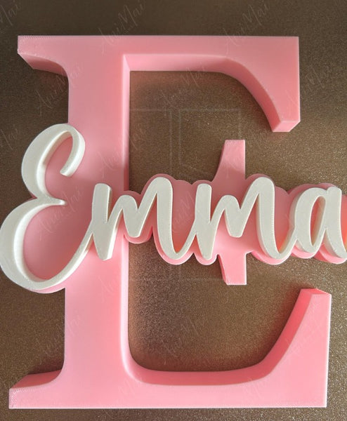 Personalisd 3D Latter Name