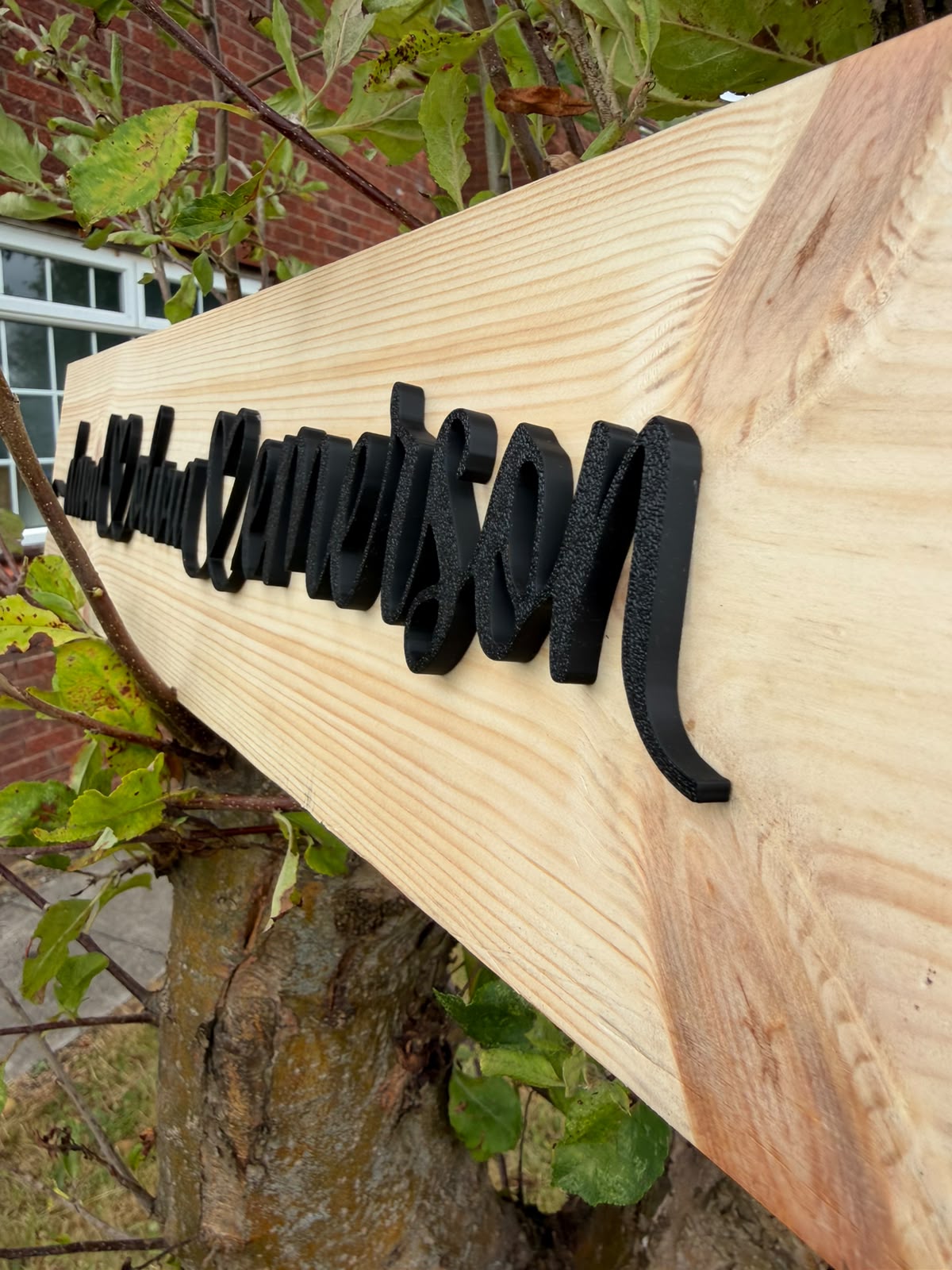 Family Name Sign