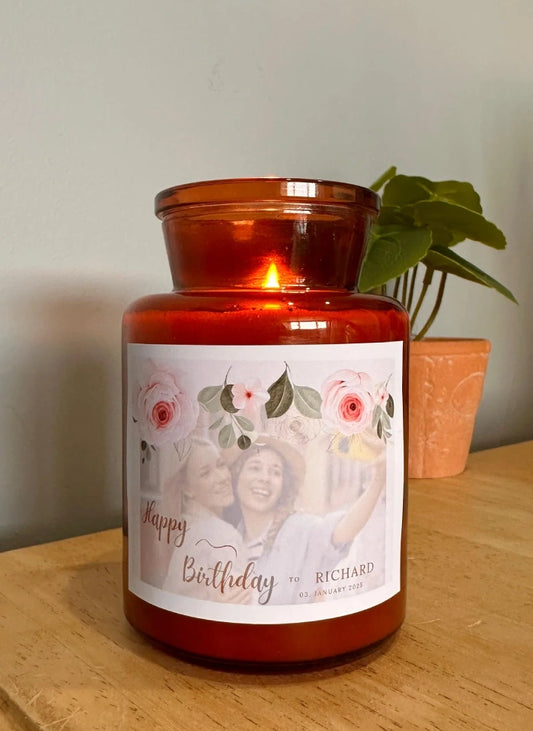 Personalized Candle